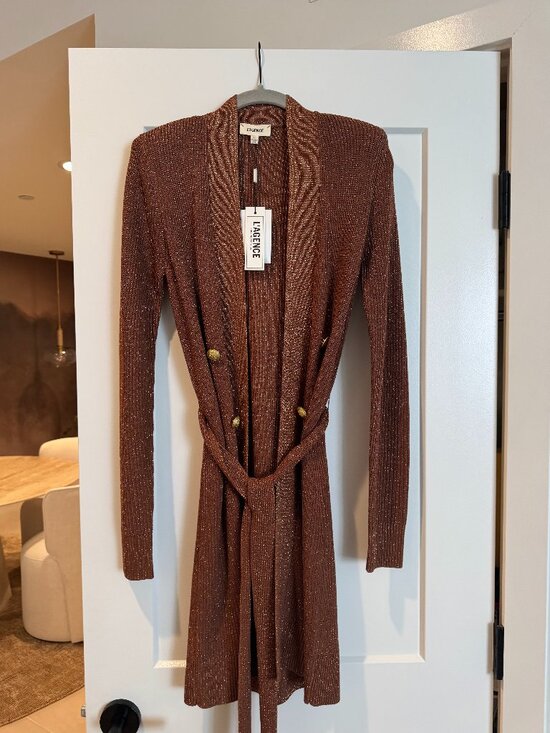 L'AGENCE Dresses & Skirts - L'AGENCE brown Ribbed Dress